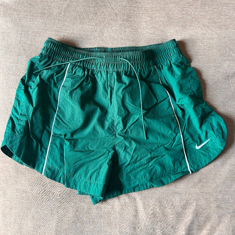 Green Vintage Style Nike Shorts